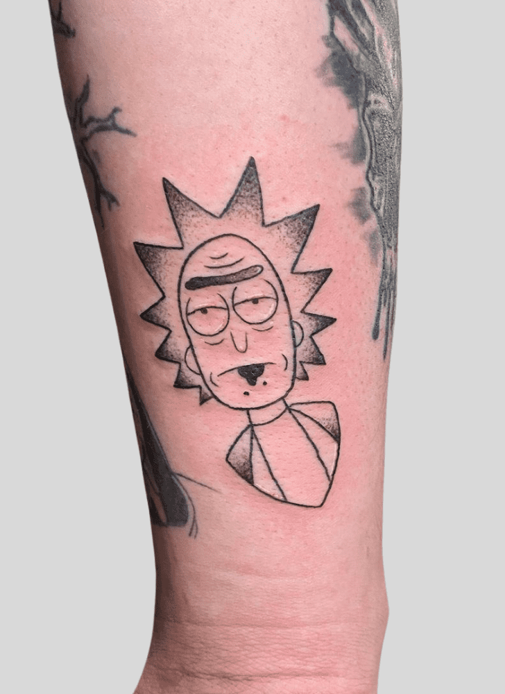 Rick and Morty Tattoo Picture