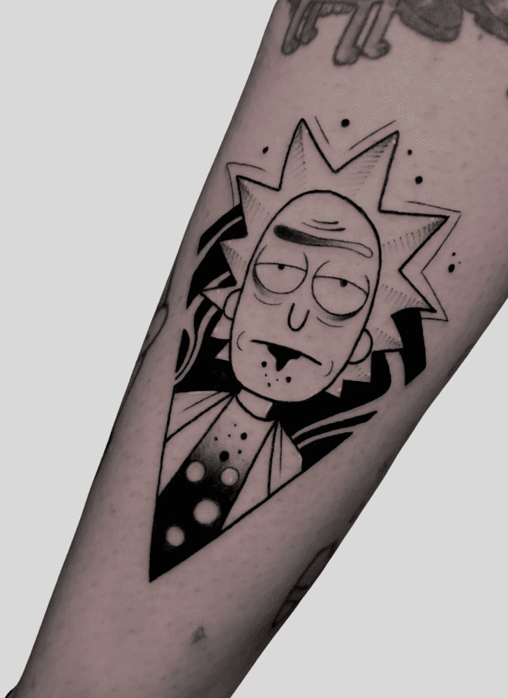 Rick and Morty Tattoo Ink