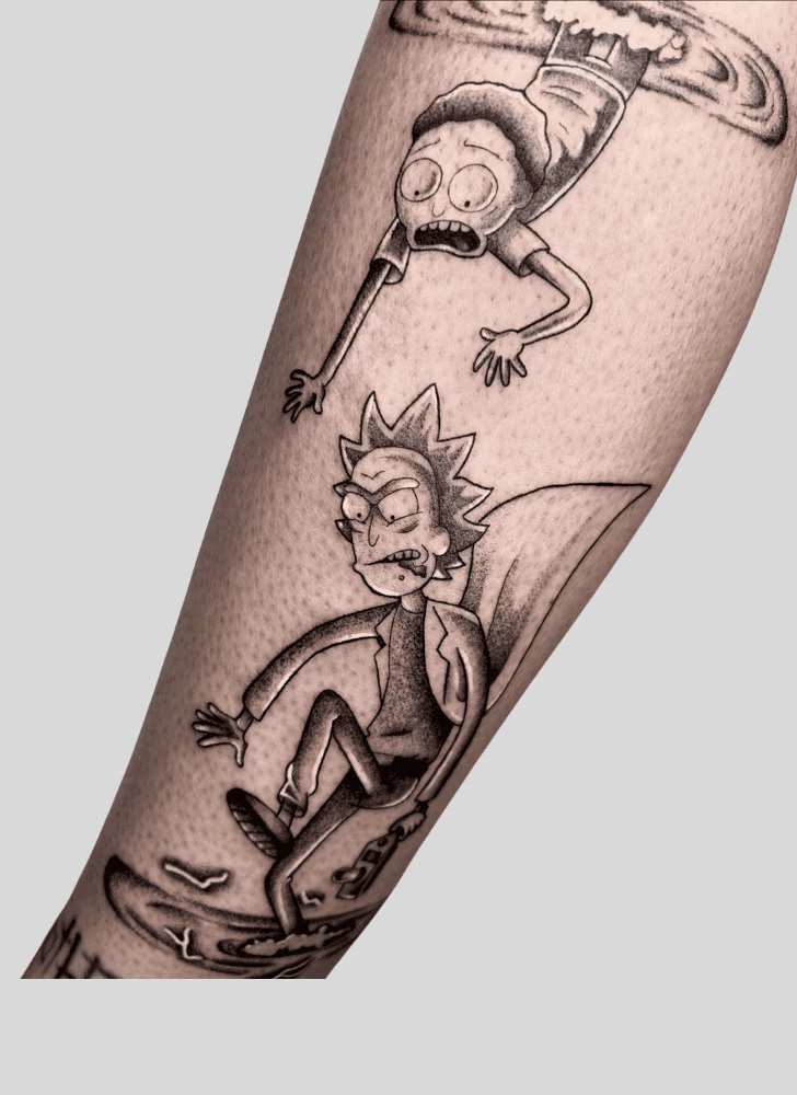 Rick and Morty Tattoo Snapshot