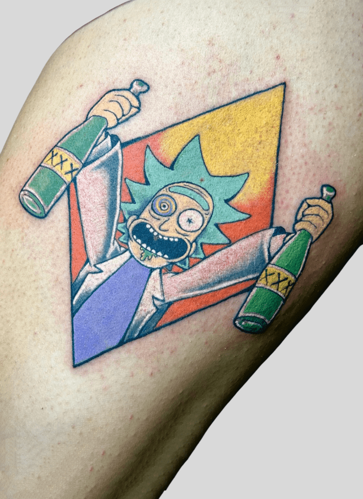 Rick and Morty Tattoo Picture