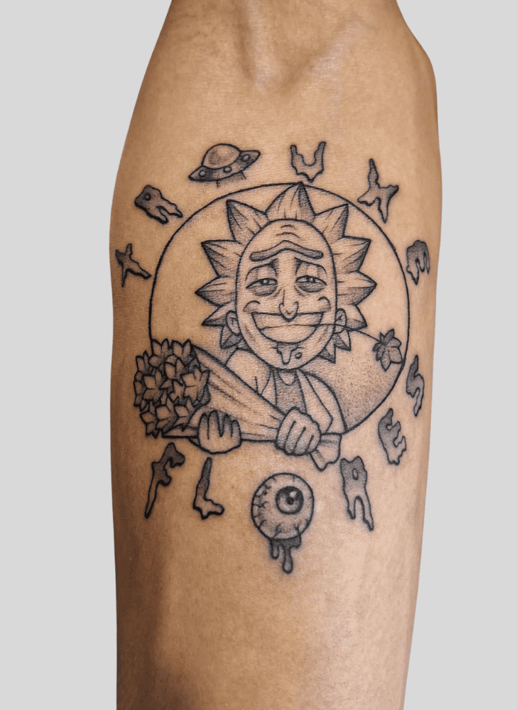 Rick and Morty Tattoo Photo