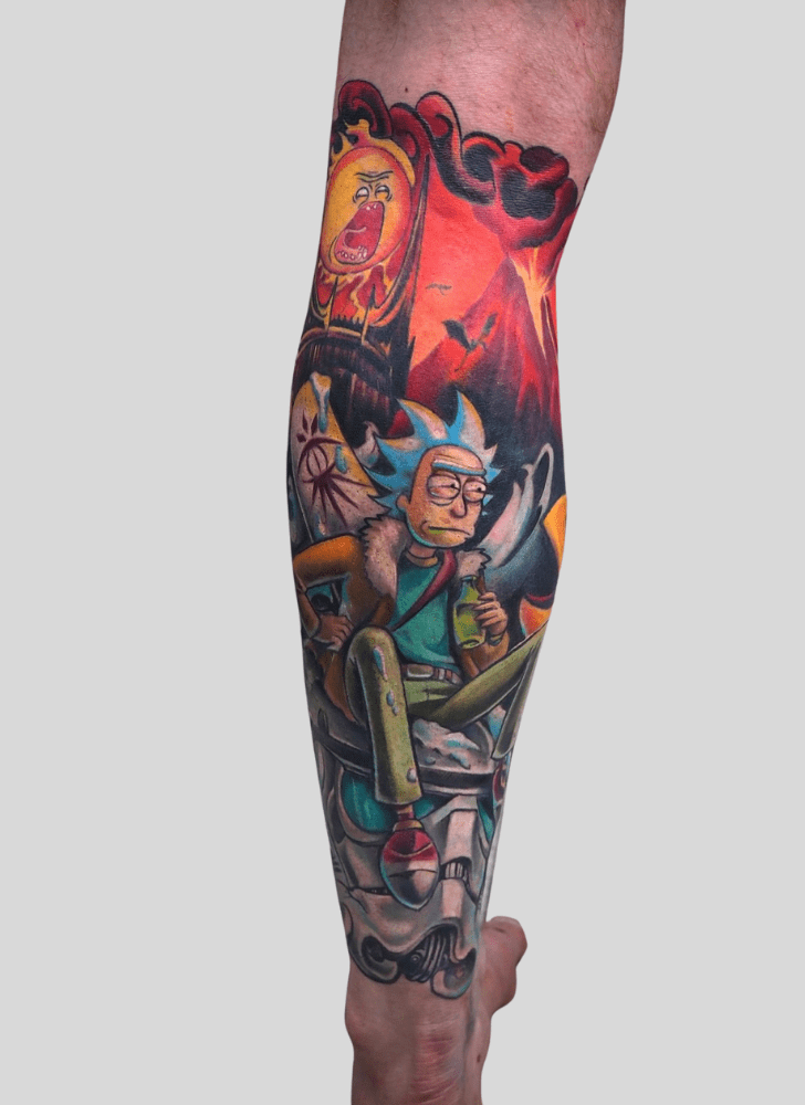 Rick and Morty Tattoo Snapshot