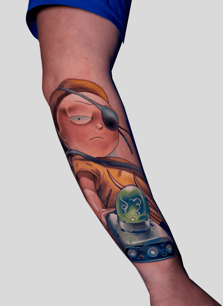 Rick and Morty Tattoo Picture