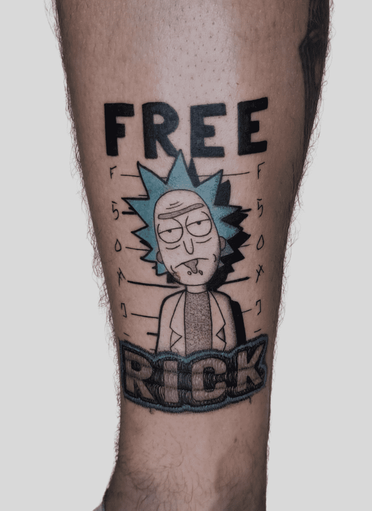 Rick and Morty Tattoo Photo