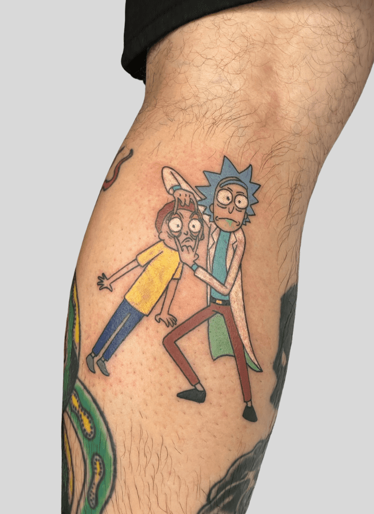 Rick and Morty Tattoo Photos