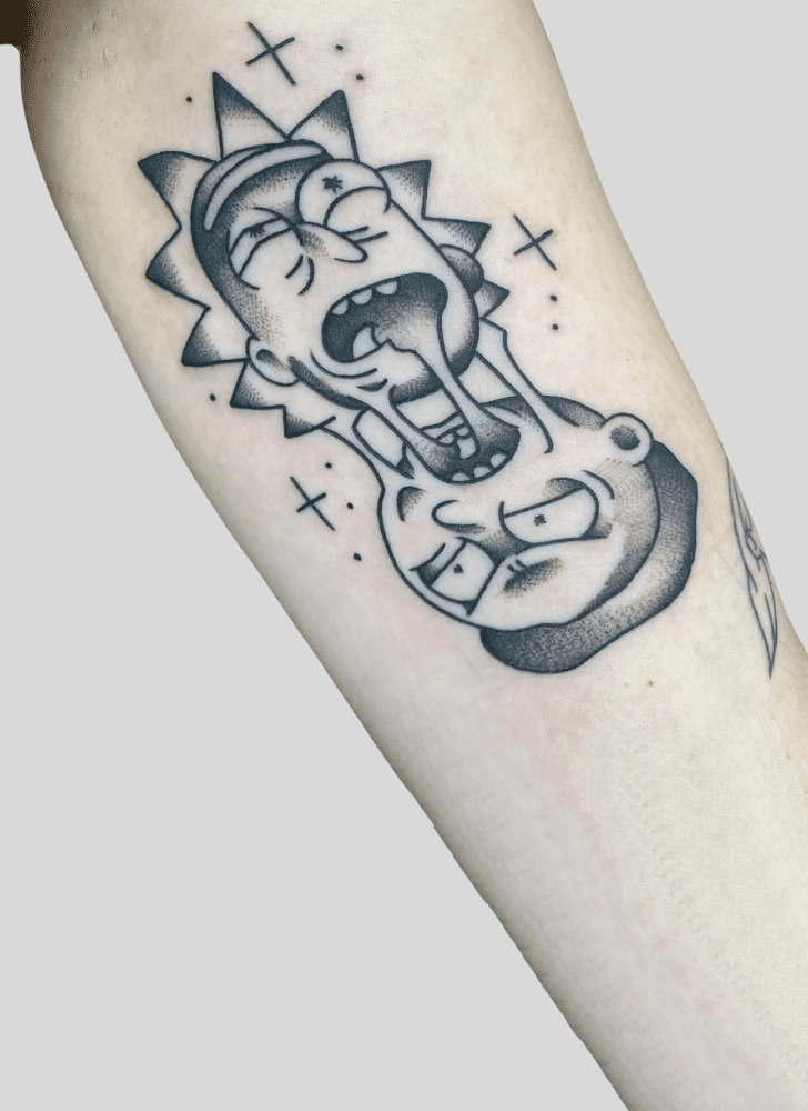 Rick and Morty Tattoo Snapshot