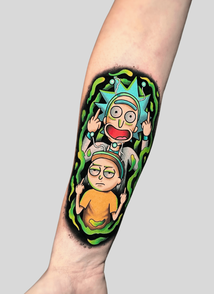 Rick Tattoo Design Image