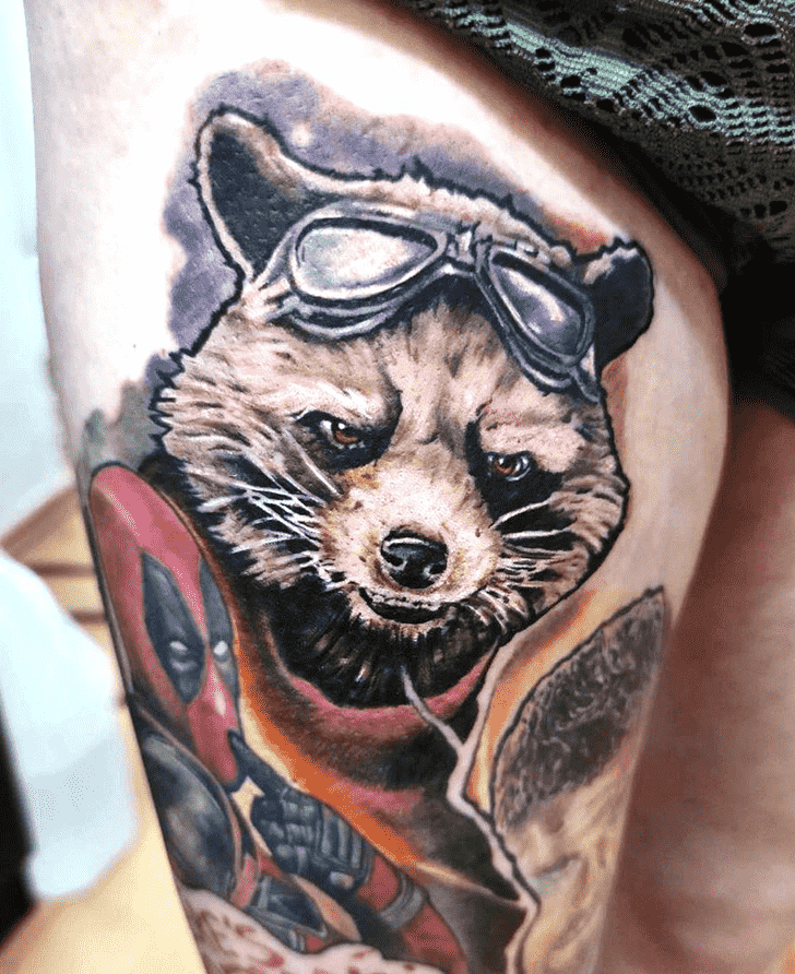 Rocket Raccoon Tattoo Photo