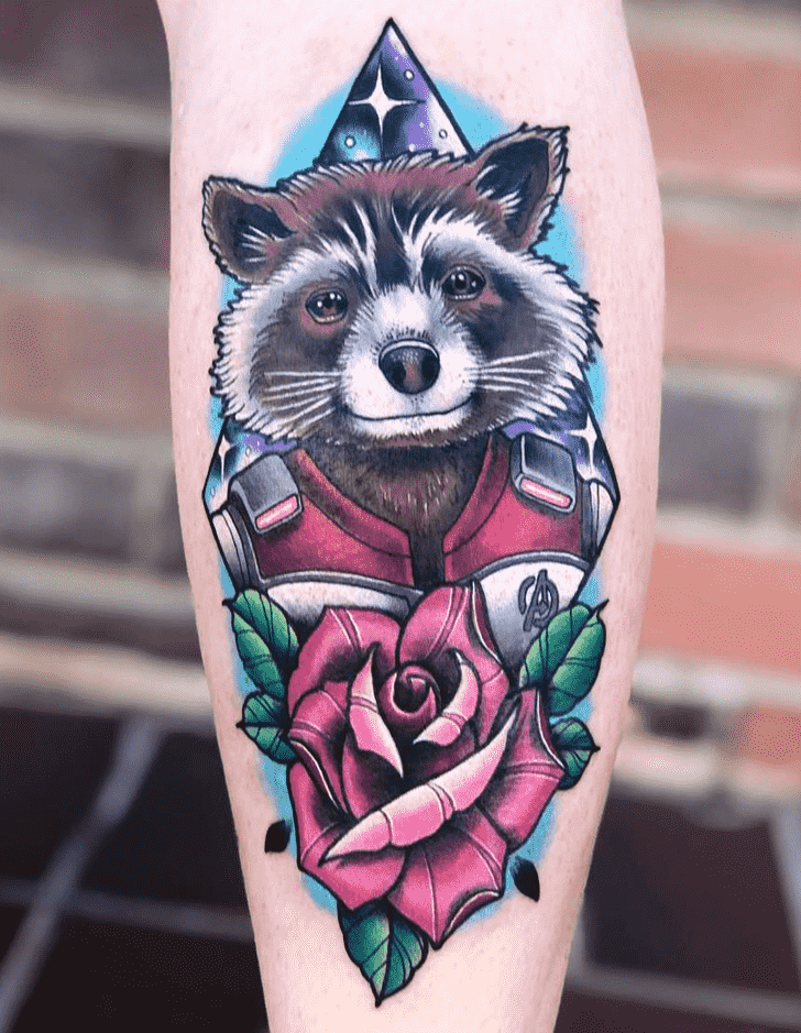 Rocket Raccoon Tattoo Photo