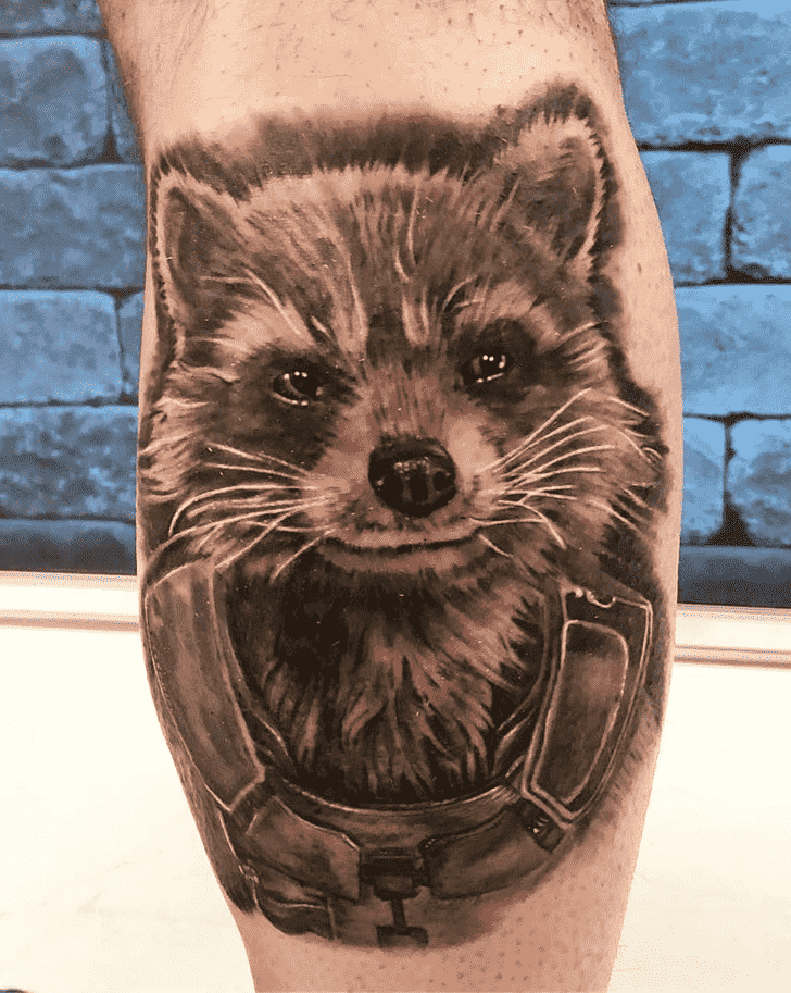 Rocket Raccoon Tattoo Photos