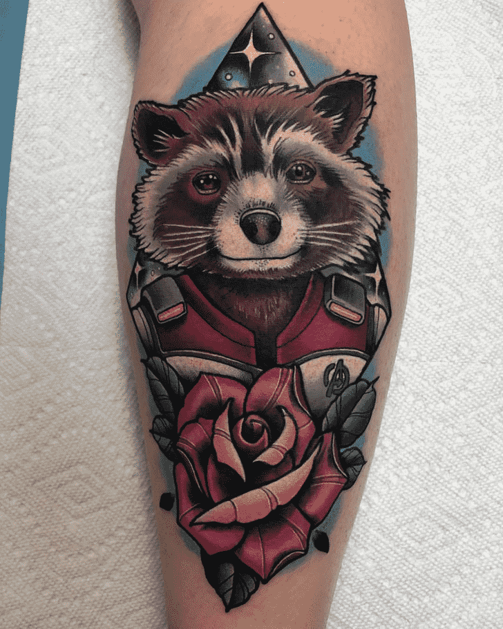 Rocket Raccoon Tattoo Snapshot