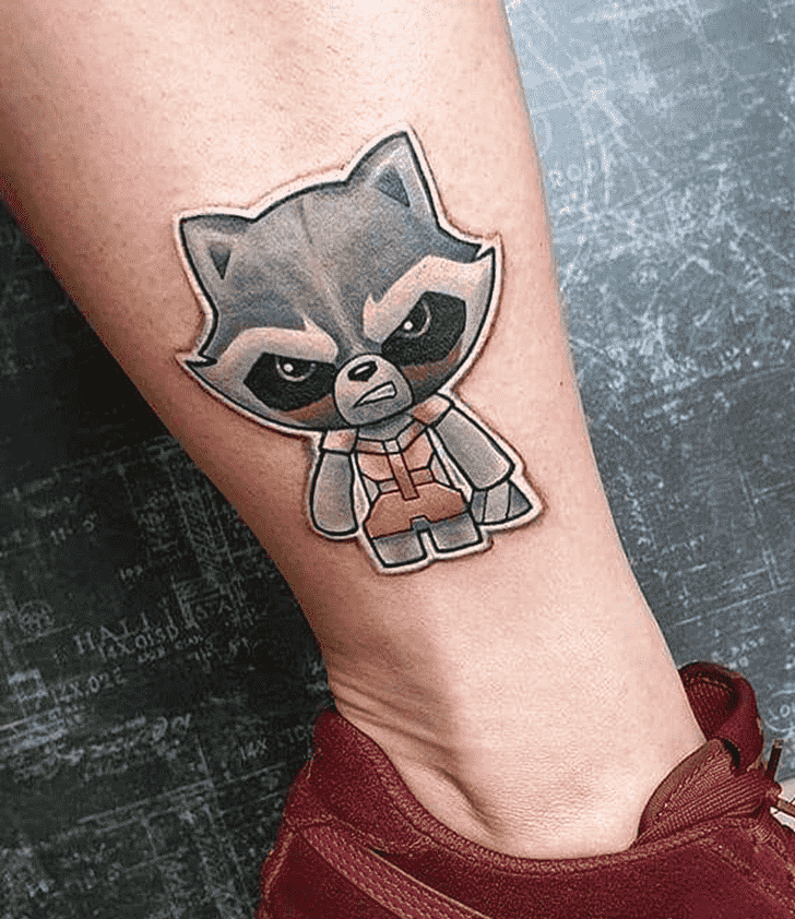 Rocket Raccoon Tattoo Photograph