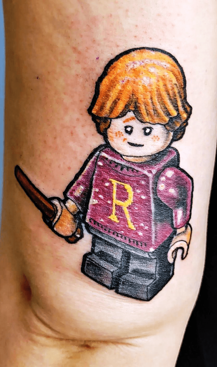 Ron Weasley Tattoo Figure