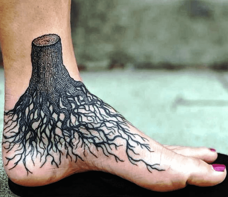 Root Tattoo Photograph