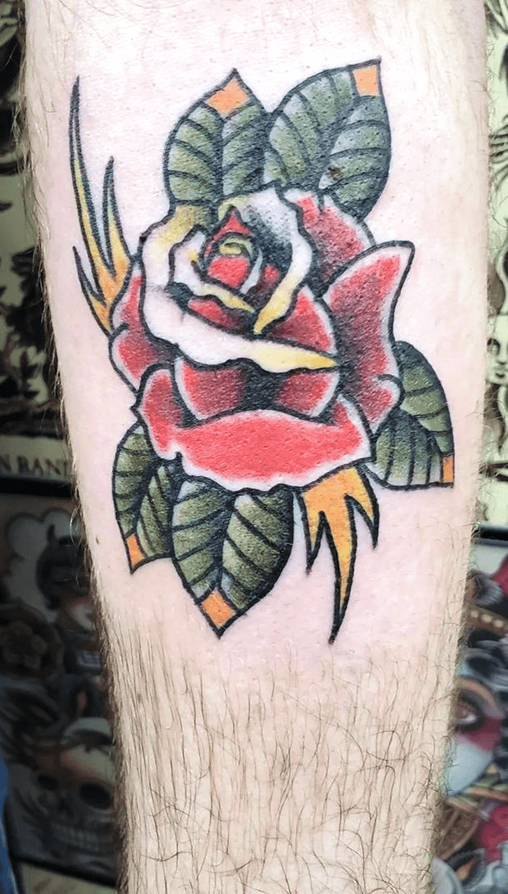 Rose Day Tattoo Figure