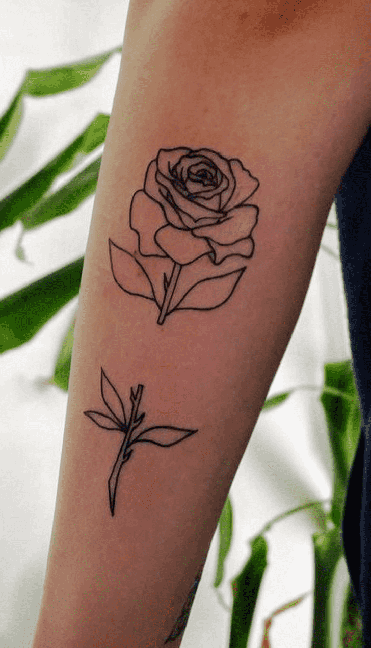 Rose Day Tattoo Picture