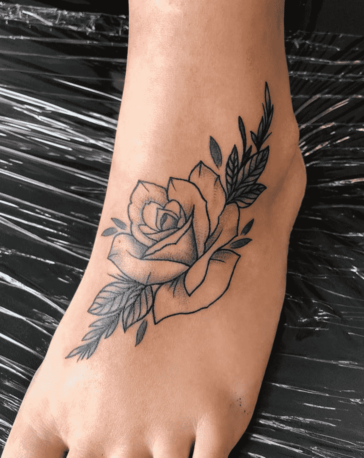 Rose Tattoo Photograph