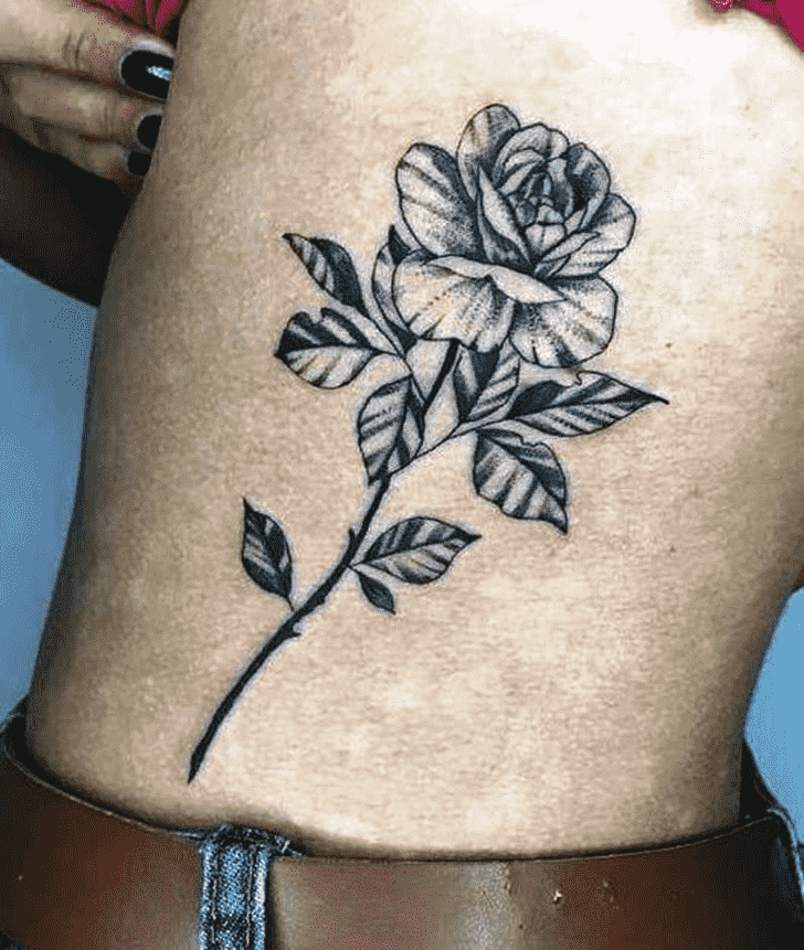 Rose Tattoo Portrait