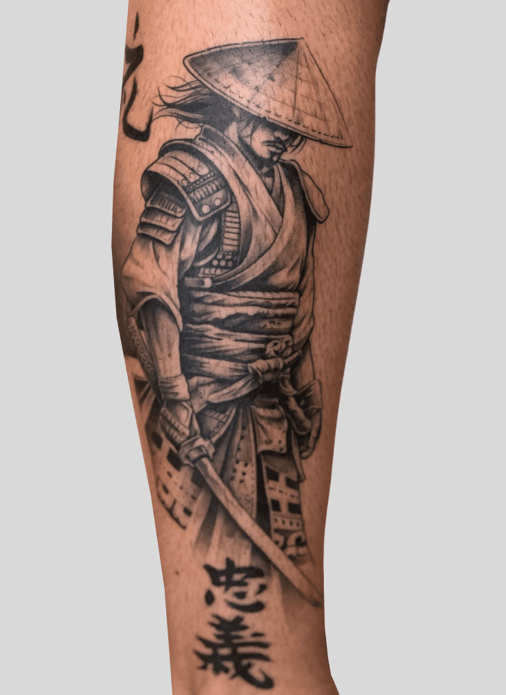 Samurai Tattoo Photograph