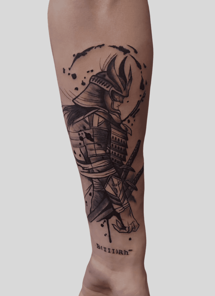 Samurai Tattoo Figure