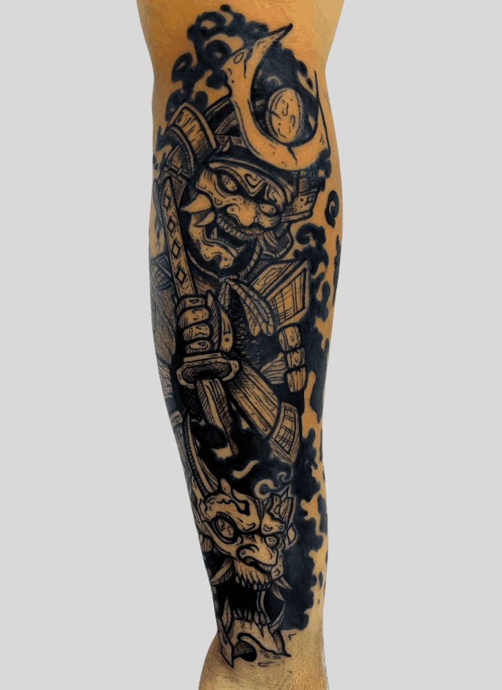 Samurai Tattoo Figure