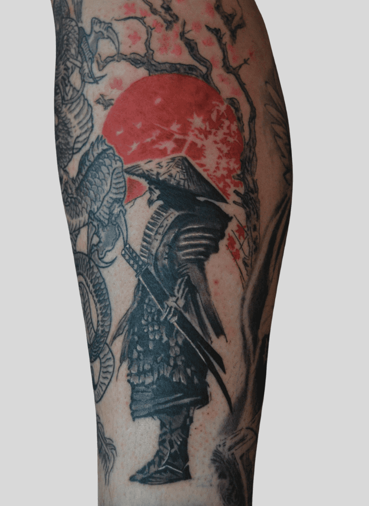 Samurai Tattoo Portrait