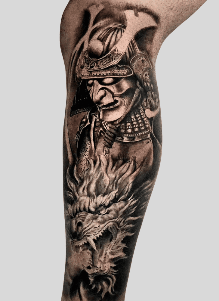 Samurai Tattoo Photograph