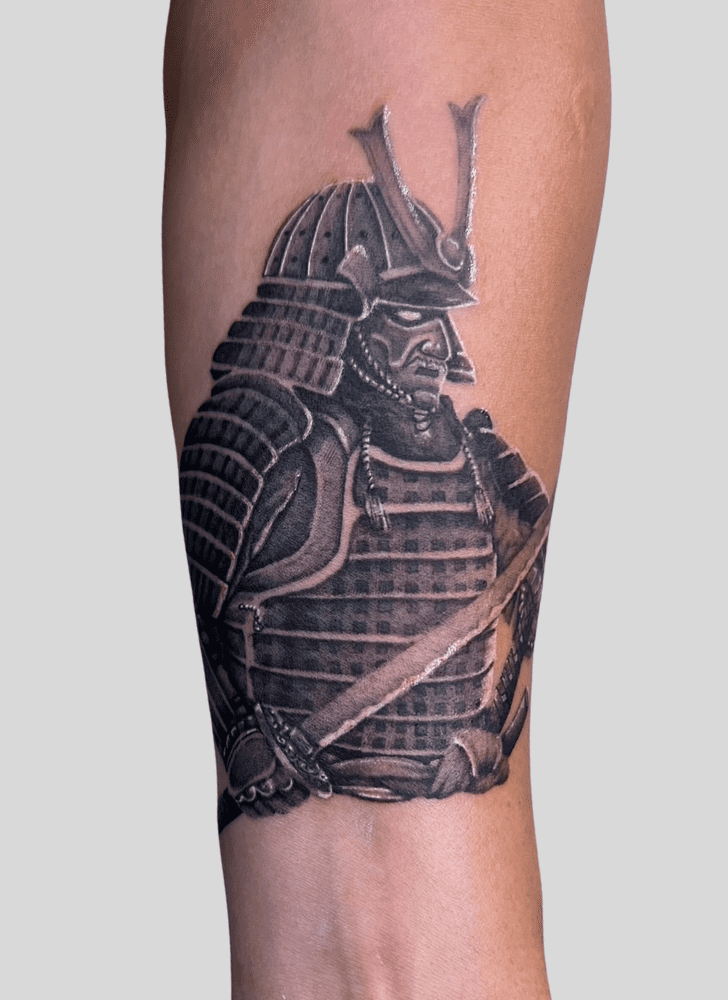 Samurai Tattoo Shot