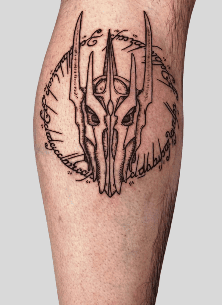 Sauron Tattoo Photograph