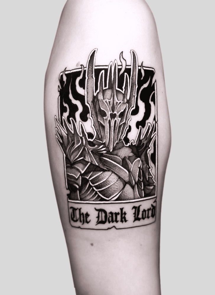 Sauron Tattoo Ink