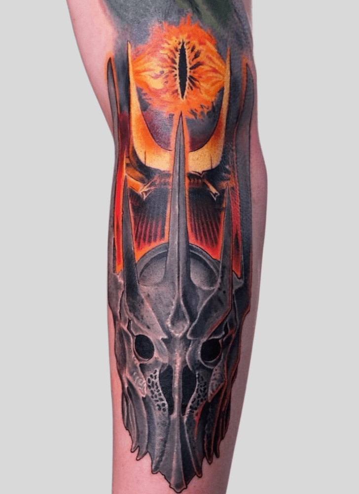 Sauron Tattoo Portrait