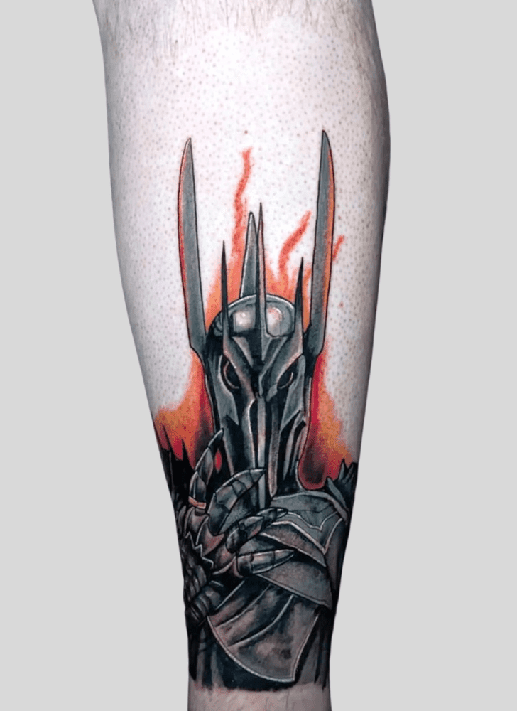 Sauron Tattoo Shot