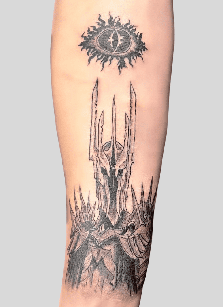 Sauron Tattoo Design Image