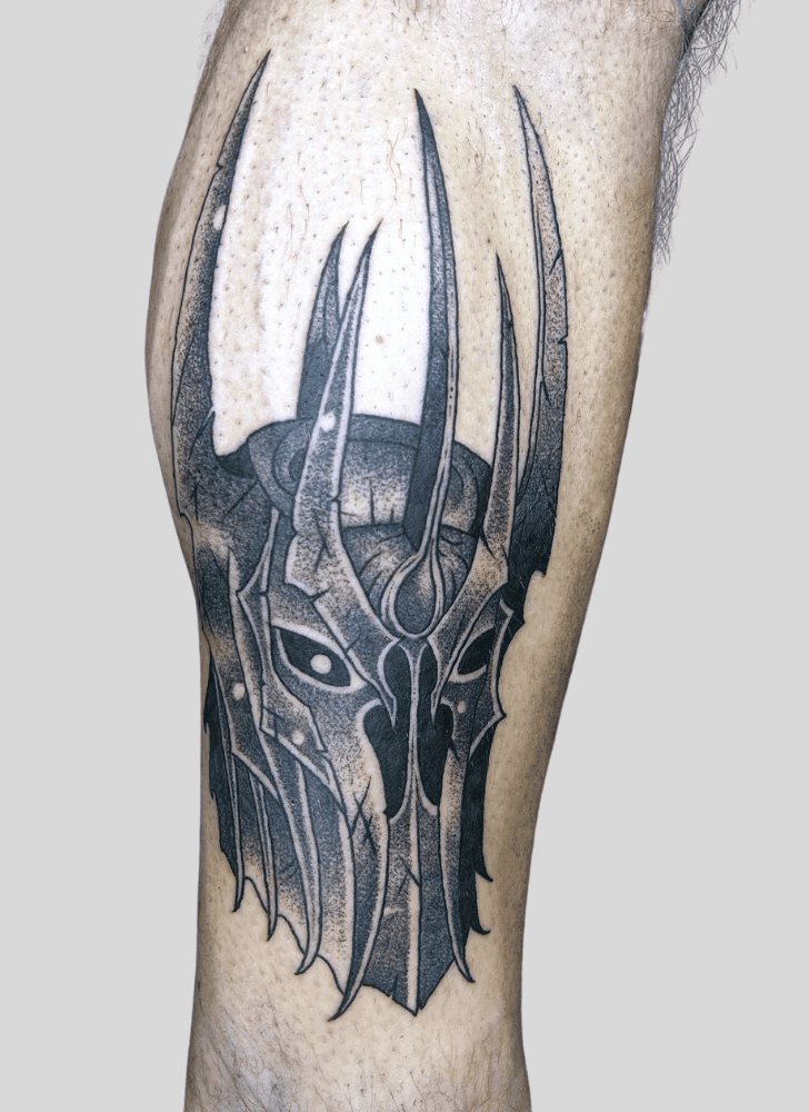 Sauron Tattoo Figure