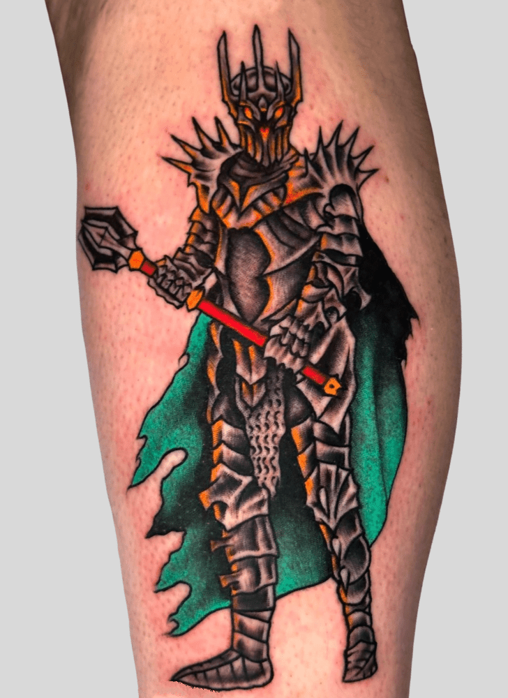 Sauron Tattoo Shot