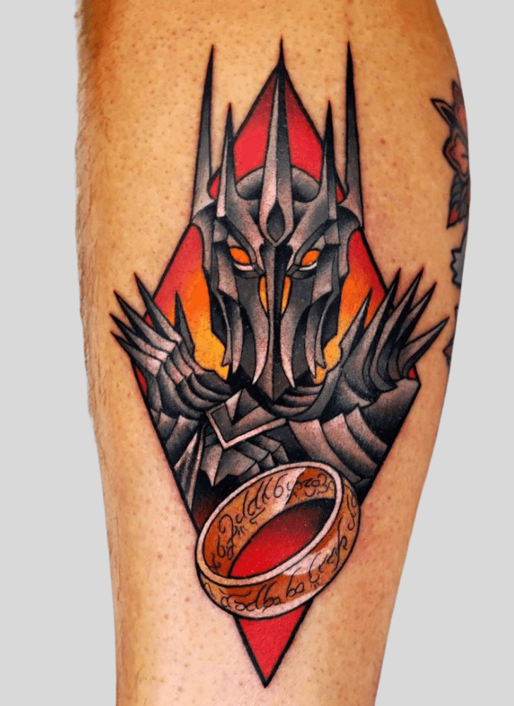 Sauron Tattoo Portrait