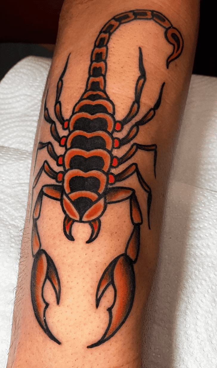 Scorpion Tattoo Photograph