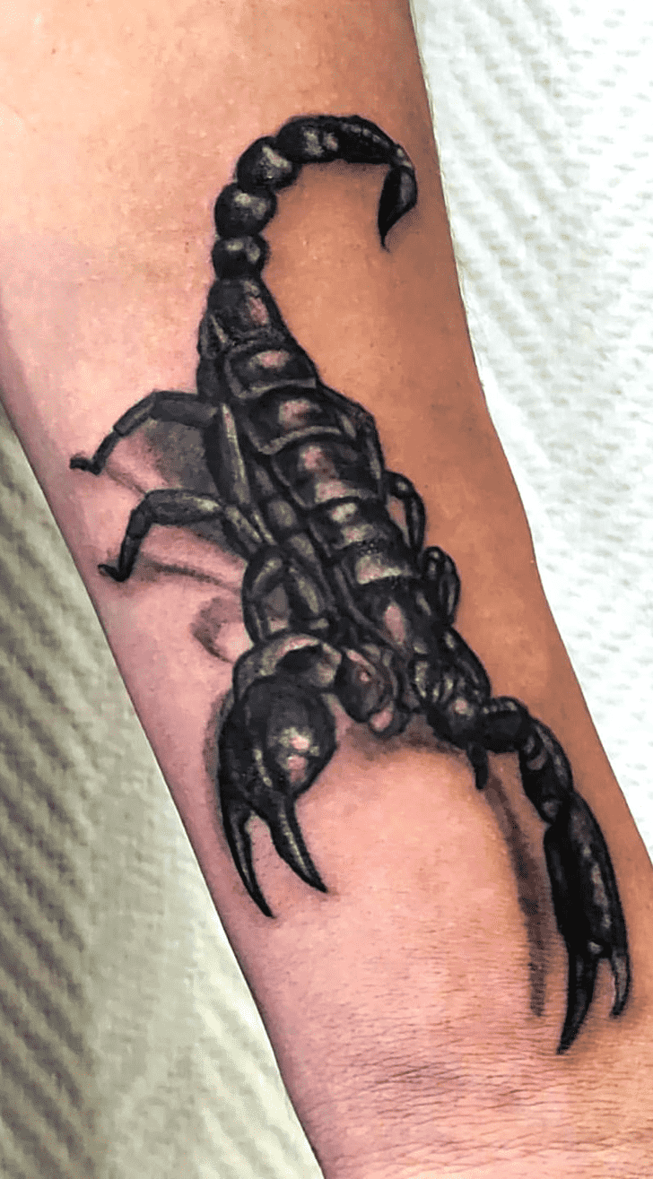 Scorpion Tattoo Shot