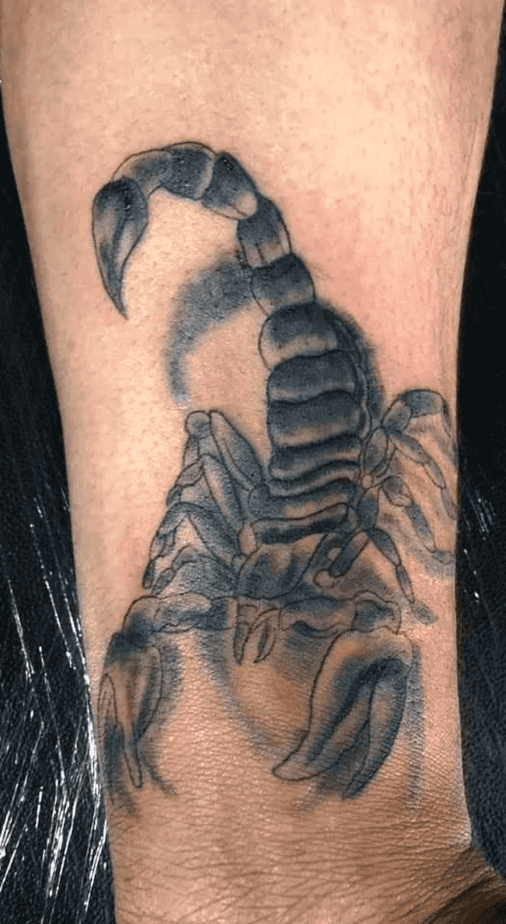 Scorpion Tattoo Photograph