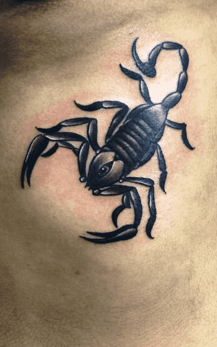 Scorpion Tattoo Portrait