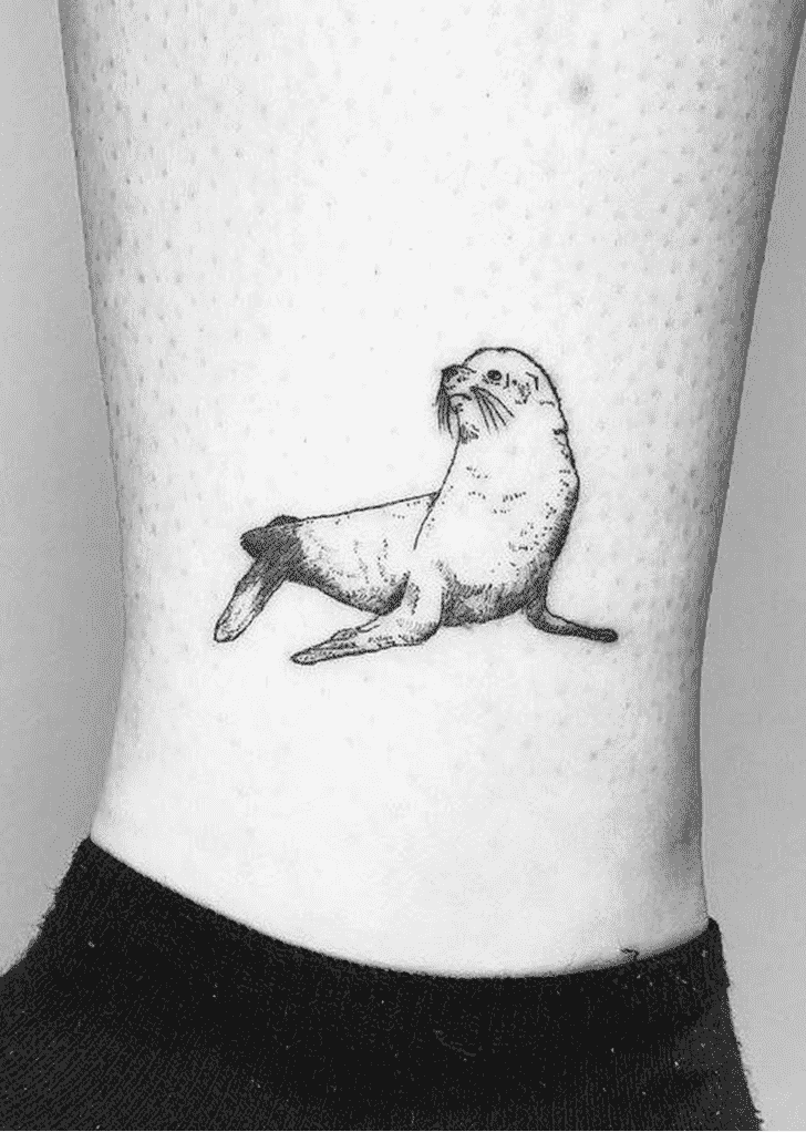 Sea Lion Tattoo Snapshot