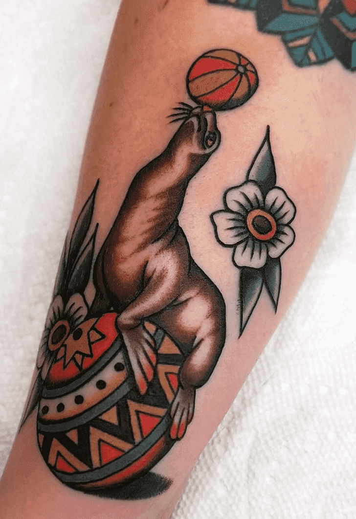 Sea Lion Tattoo Photo