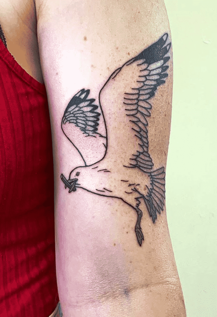 Seagull Tattoo Photograph