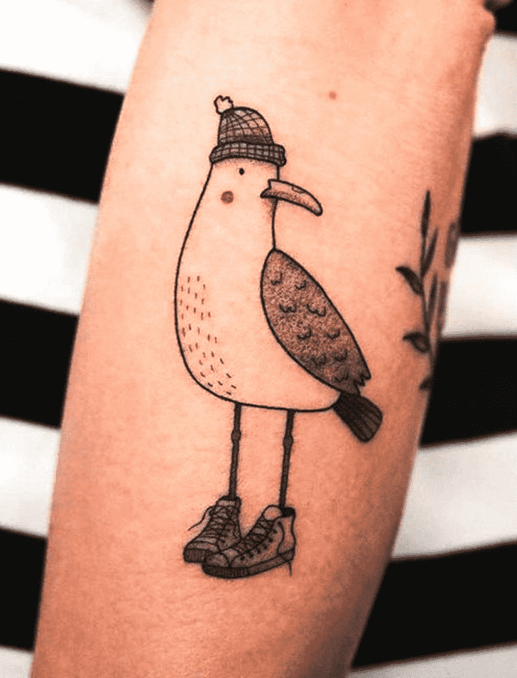 Seagull Tattoo Portrait