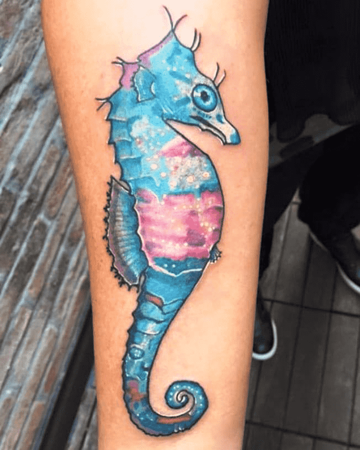 Seahorse Tattoo Photograph