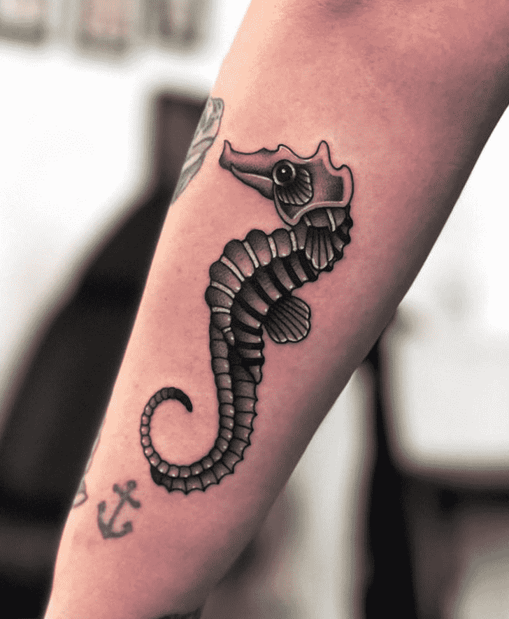 Seahorse Tattoo Ink