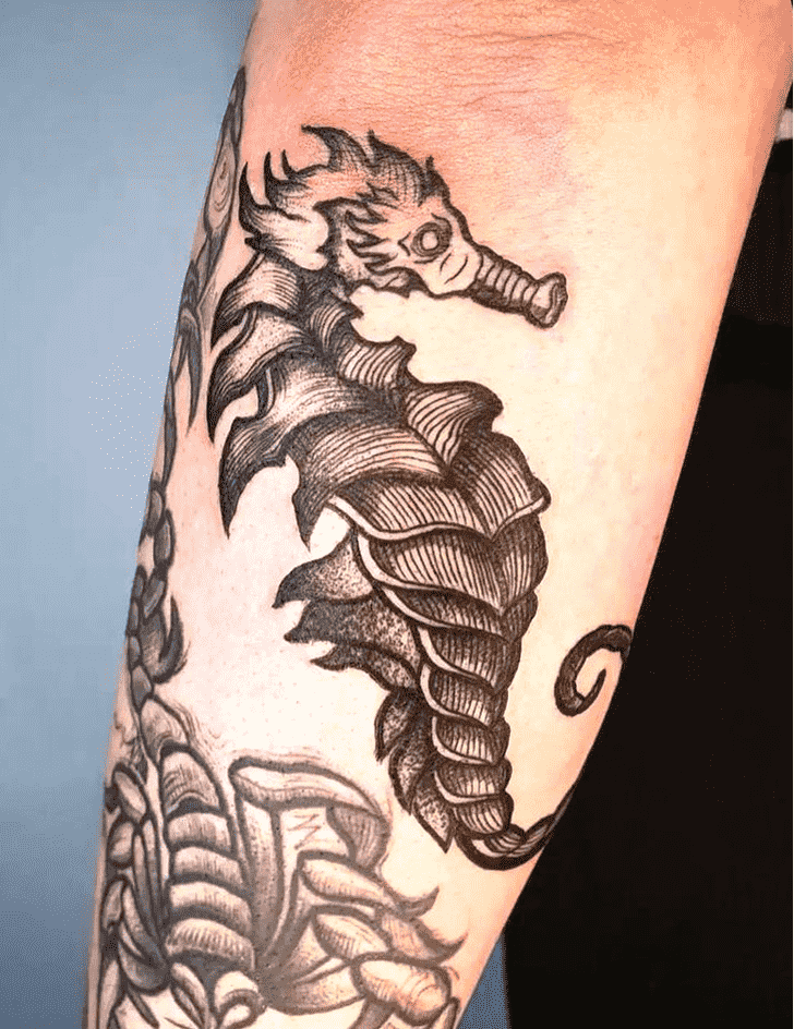 Seahorse Tattoo Design Image