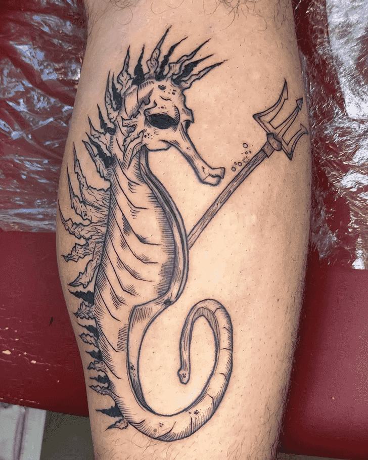 Seahorse Tattoo Photograph