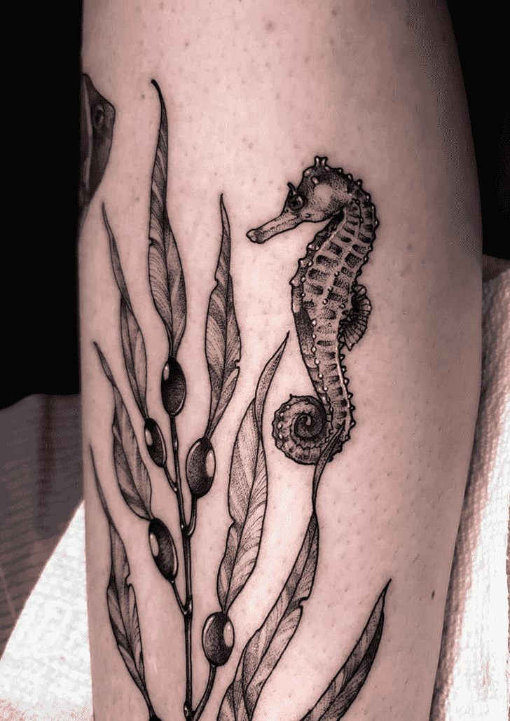 Seahorse Tattoo Ink