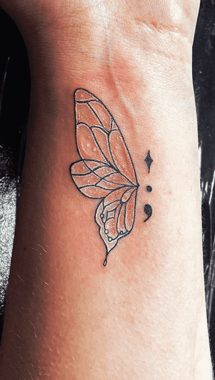 Semicolon Tattoo Photos